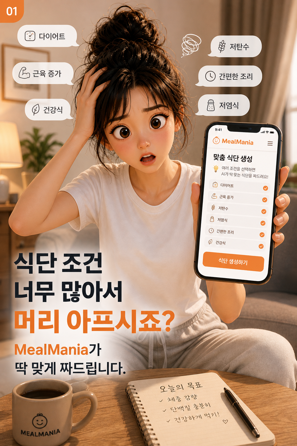 식단 놓쳤을 때 다시 맞추고 싶은 분