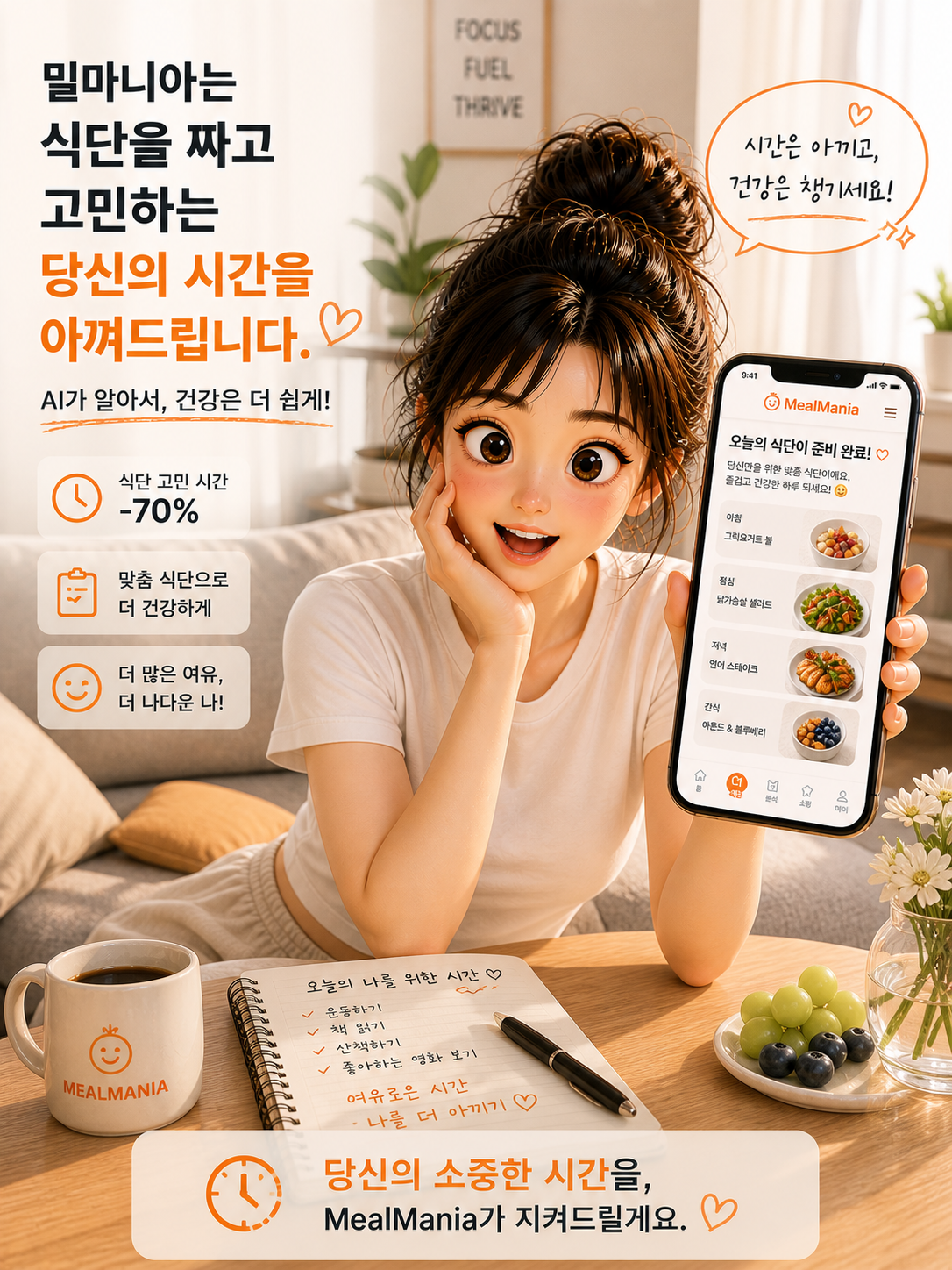 사진 한 장으로 칼로리 알고 싶은 분